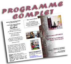 programme complet